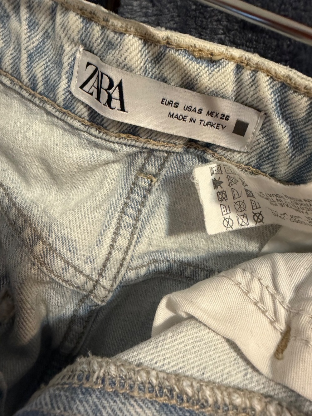 Zara denim long skirt - Picture 6 of 7